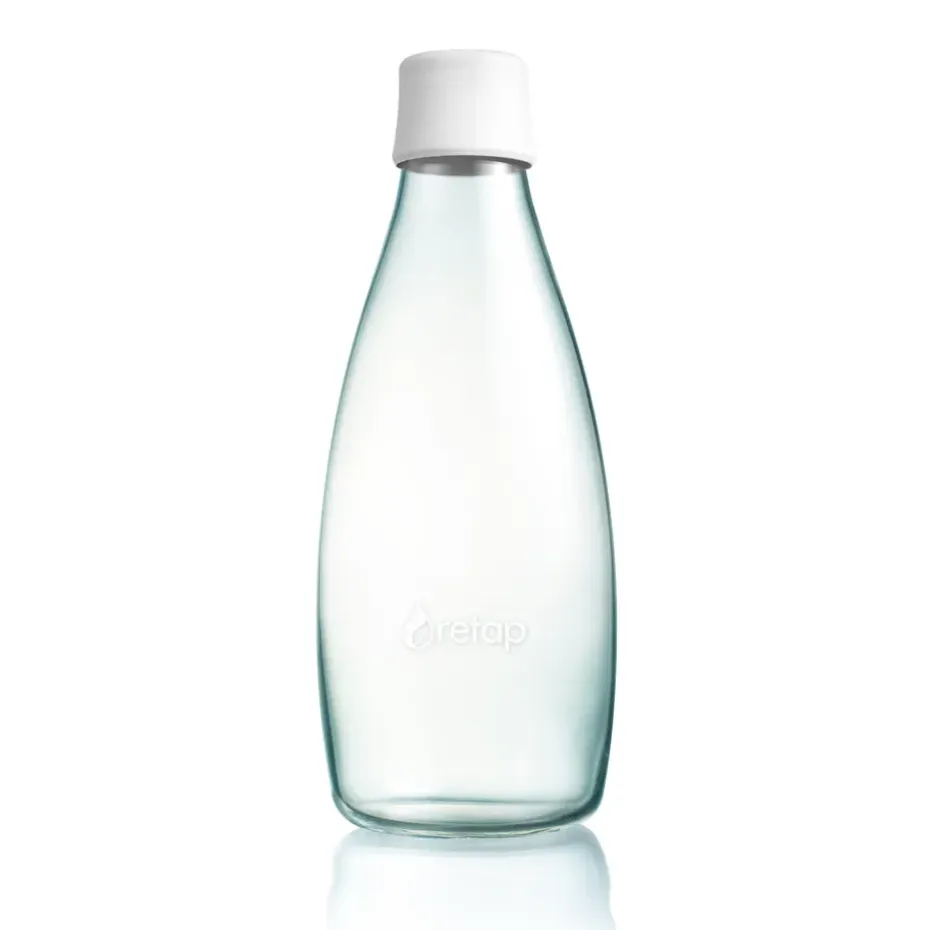 Retap waterfles 0,8 l., matglas
