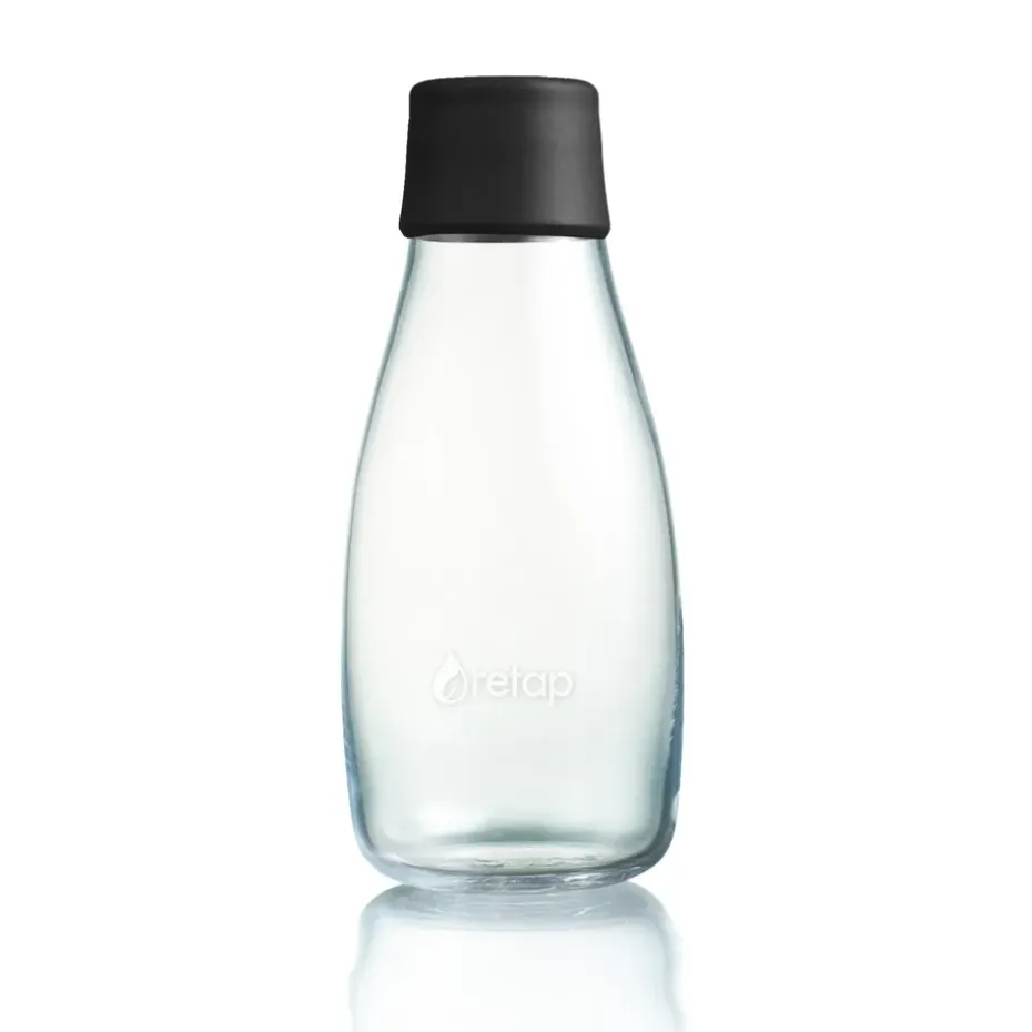 Retap waterfles 0,3 l., zwart