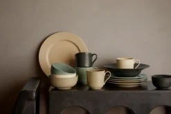 Rhombe Earth dinerbord Ø27 cm, Marble