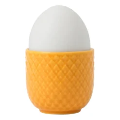 Rhombe eierdop Ø5 cm, Geel