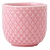 Rhombe eierdop Ø5 cm, Roze