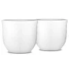 Rhombe eierdop, 2-pack, wit