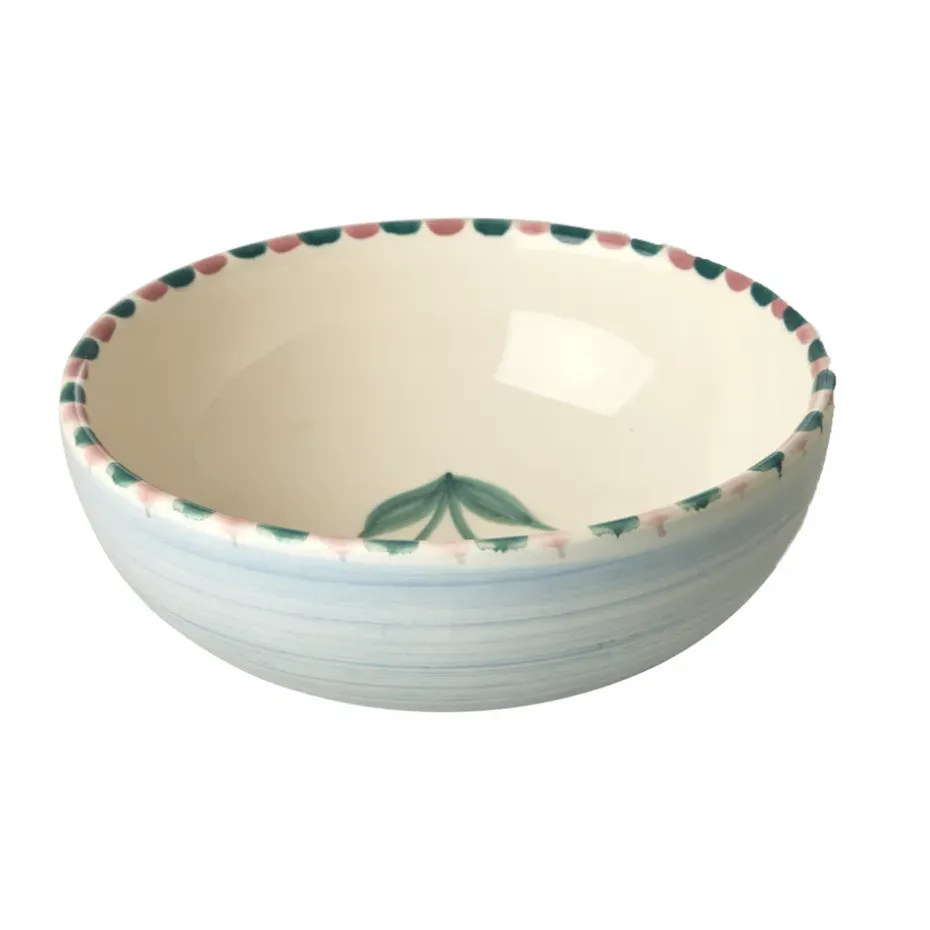 Rice keramiekschaal 35 cl, Cherry-blue