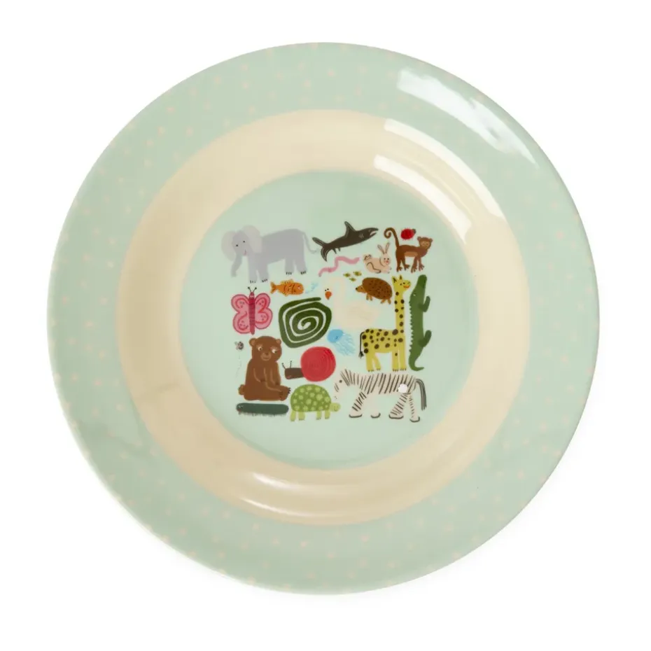 Rice kinderkom melamine Ø20 cm, Mint