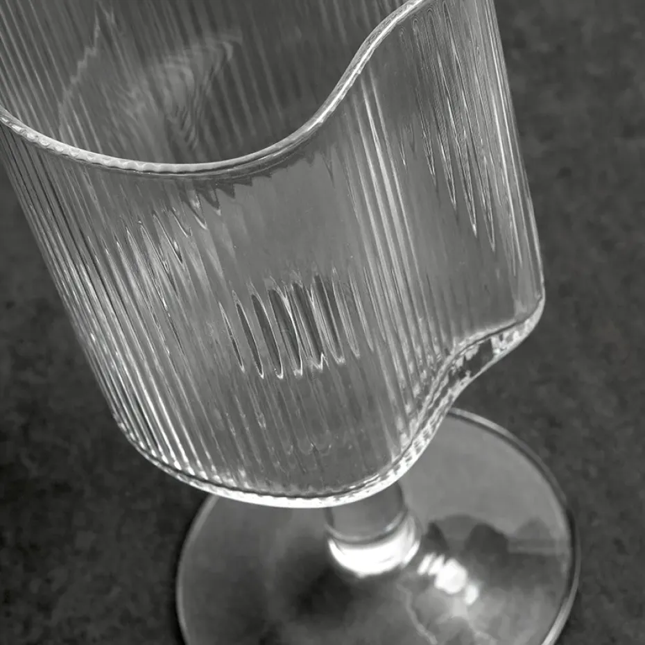 Ripe rodewijnglas, Helder