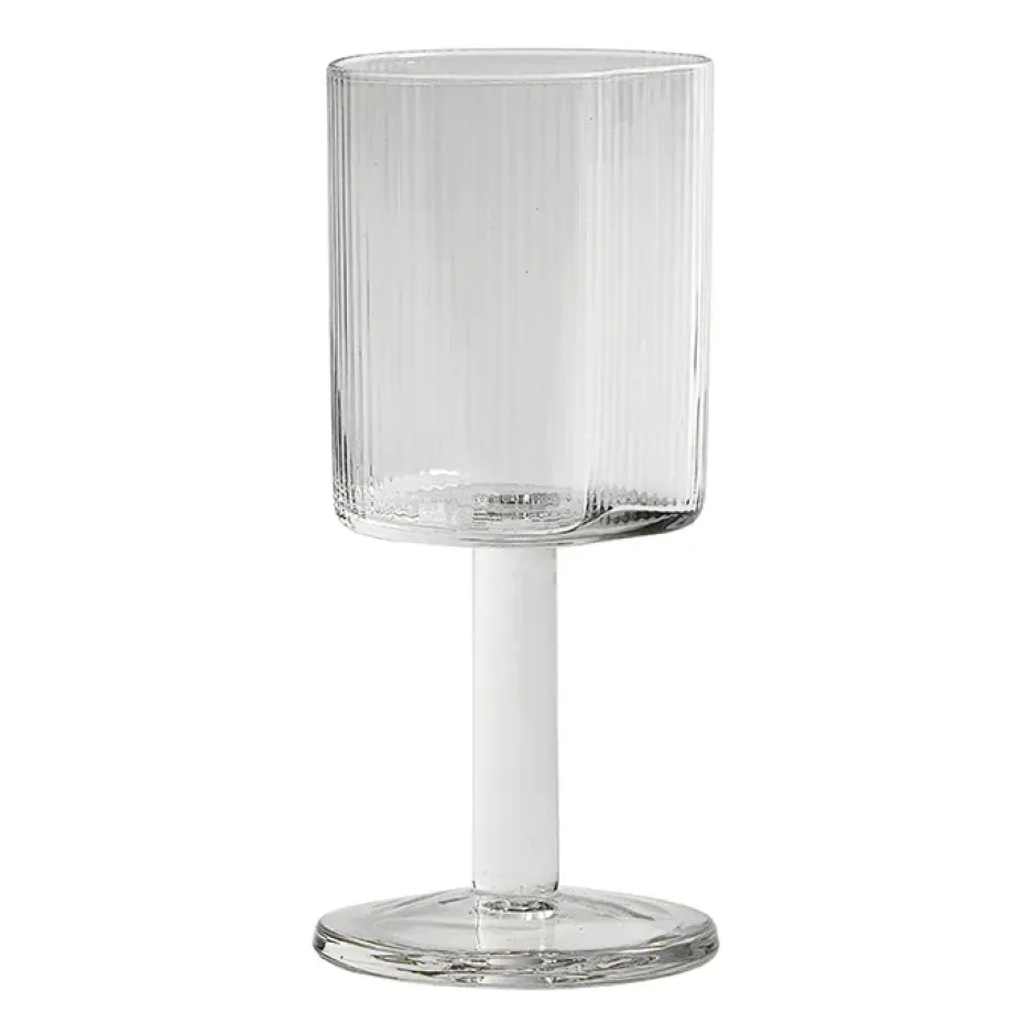 Ripe wittewijnglas, Helder