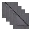 Robert servet 4-pack, Graniet grijs