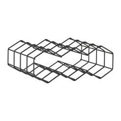 Rocks wijnrek 28,8 cm, Black