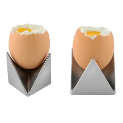 Roost eierdop 2-pack, aluminium