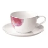 Rose Garden kop met schotel, Wit