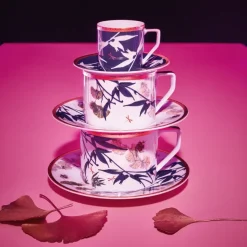 Rosenthal Heritage Turandot theekop met schotel, Wit