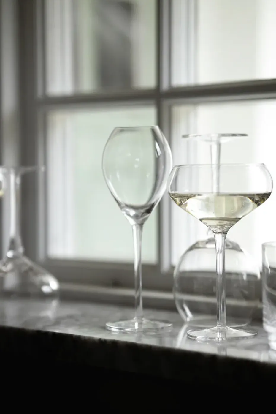 Saga champagneglas 2-pack, Transparant