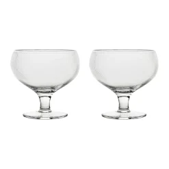 Sagaform Blanka champagnecoupe 30 cl 2-pack, Helder