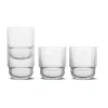 Sagaform blanke waterglazen 4-pack, Helder