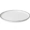 Salt bord zonder stippen, Ø 22 cm.