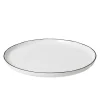 Salt bord zonder stippen, Ø 18 cm.