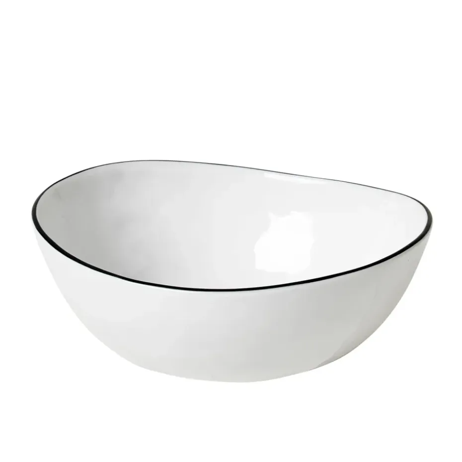 Salt kom zonder stippen, Ø 15,5 cm.