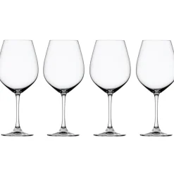 Salute bordeauxwijnglas 81 cl, 4 stuks, transparant
