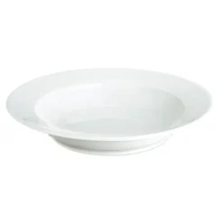 Sancerre diep bord doorsnee 22 cm, Wit