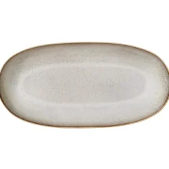 Sandrine serveerbord groot, lichtgrijs