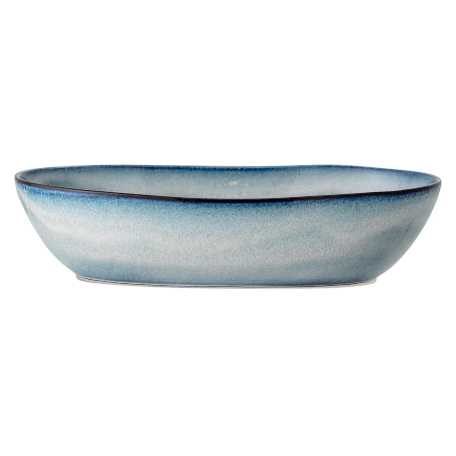 Sandrine serveerschaal 20x32 cm, Blauw
