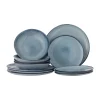 Sandrine servies 12-delig, Blauw
