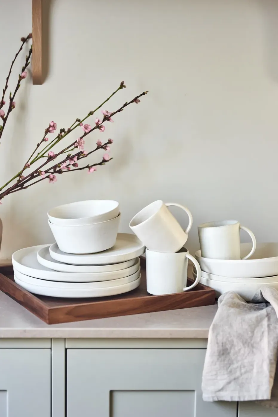 Sandsbro pastabord, Offwhite, Ø23 cm
