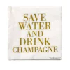 Save water servetten 20-pack, 33 x 33 cm.
