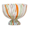 Savya glazen kom Ø17 cm, Multi
