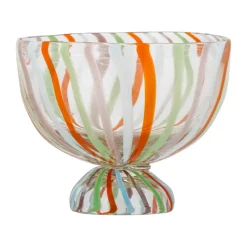 Savya glazen kom Ø17 cm, Multi