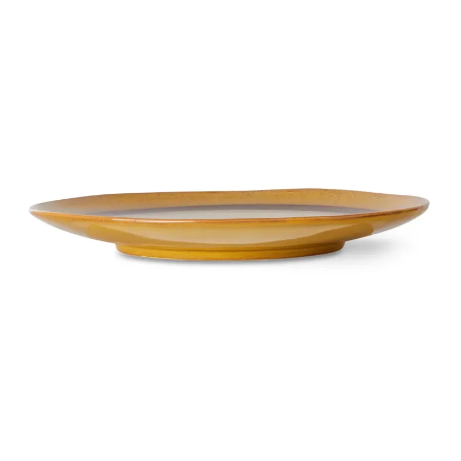 70's bord Ø27,5 cm 2-pack, Coconut