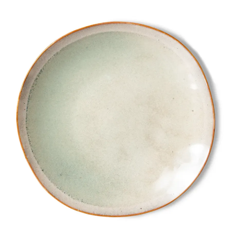 70's bord 22 cm 2-pack, Mist