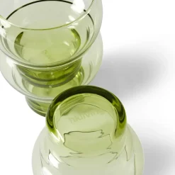 70's Bulb glas 27 cl 4-pack, Mint green