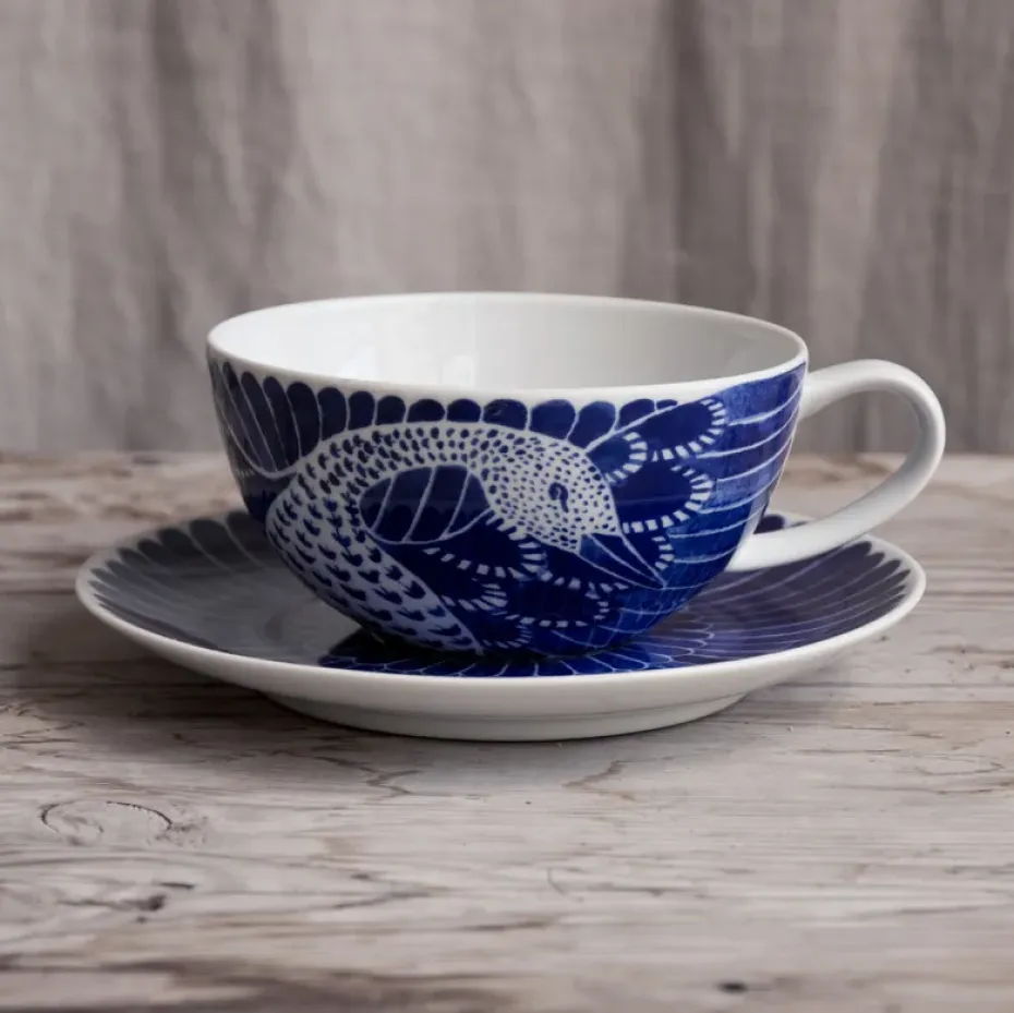Selma theekop met schotel, Ø 16 cm.