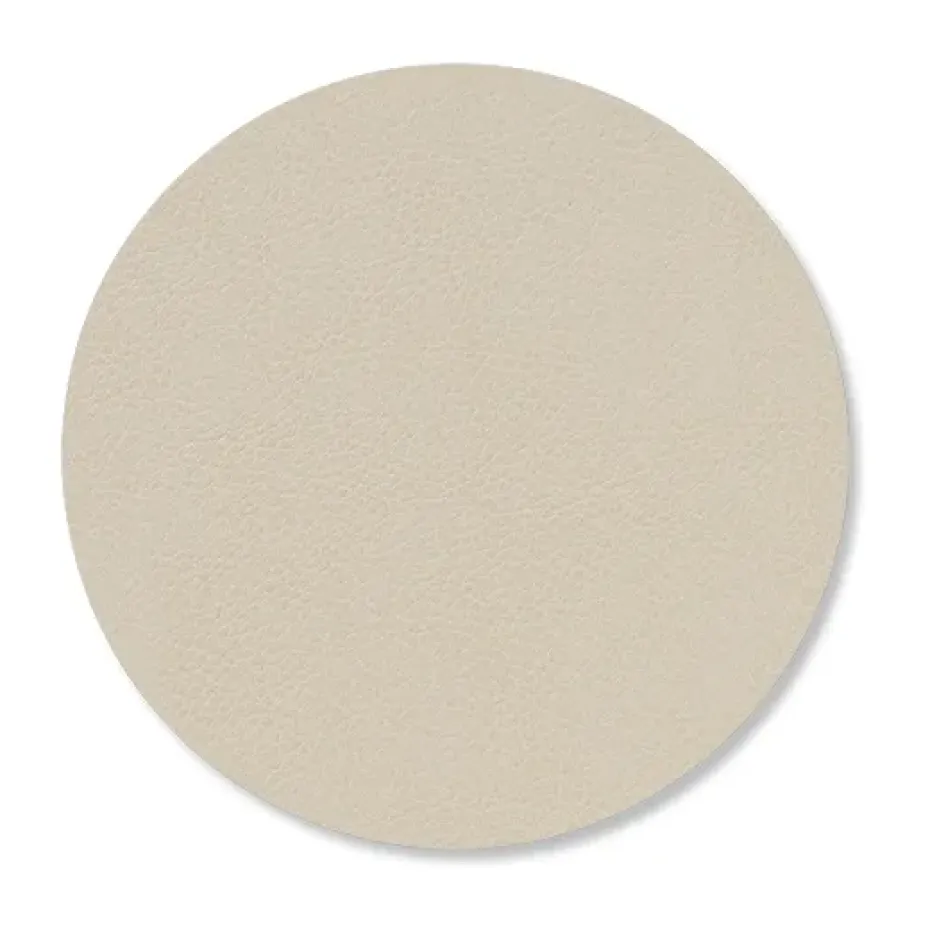Serene glasonderzetter circle Ø10 cm, Cream