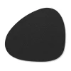 Serene glasonderzetter curve 11x13 cm, Black