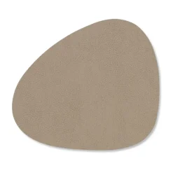 Serene glasonderzetter curve 11x13 cm, Mole Grey