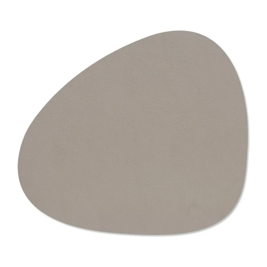 Serene placemat curve M, Ash