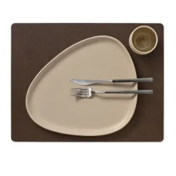 Serene placemat square L 35x45 cm, Hazel
