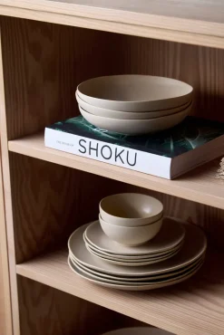 Shoku schaal Ø23 cm, Beige