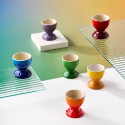 Signature steengoed eierdop 6-delig, Rainbow