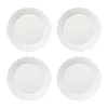 Silhouette bord L Ø26 cm 4-pack, White