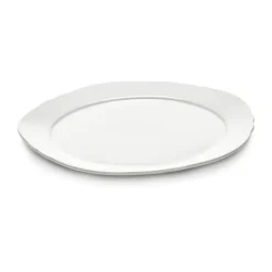 Silhouette bord M Ø23,5 cm 4-pack, White