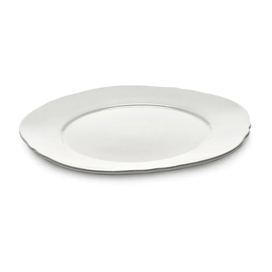 Silhouette bord XS Ø17 cm 4-pack, White