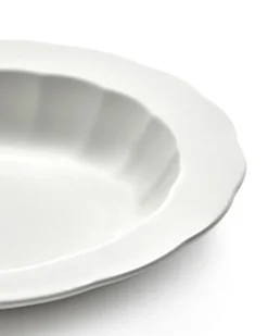 Silhouette diep bord M Ø23,7 cm 4-pack, White
