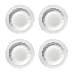 Silhouette diep bord S Ø21,5 cm 4-pack, White