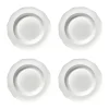 Silhouette pasta bord Ø22 cm 4-pack, White