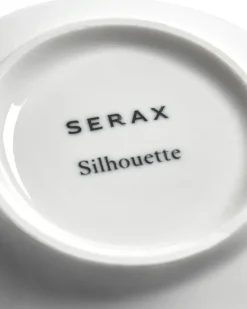 Silhouette schotel voor koffiekop Ø12,7 cm 4-pack, White