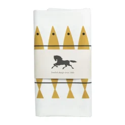 Sill gewaxte stof 145x220 cm, Oker