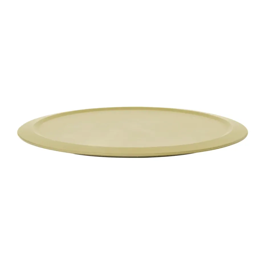Singles glasonderzetter 6-pack met houder, Leek Green